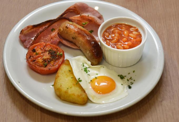 Englisches Frühstück Hotel Pandora