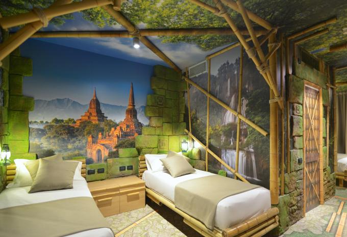 Exemple: Chambre de 4 lits Standard