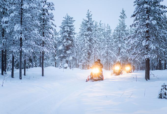 Vacances en lodge au cercle polaire - Circuit en étoile