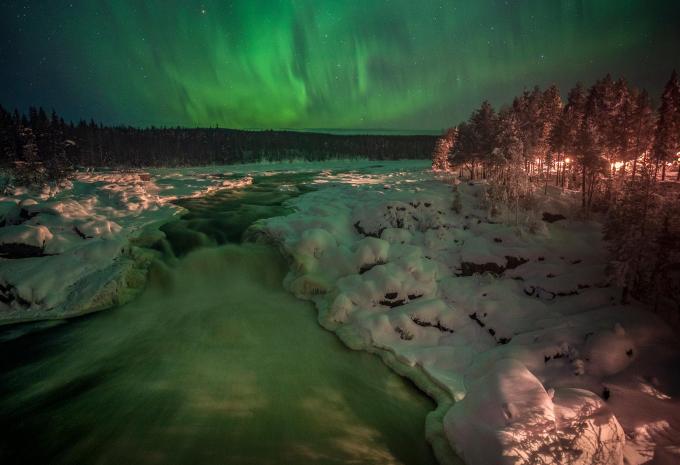 Vacances en lodge au cercle polaire - Circuit en étoile