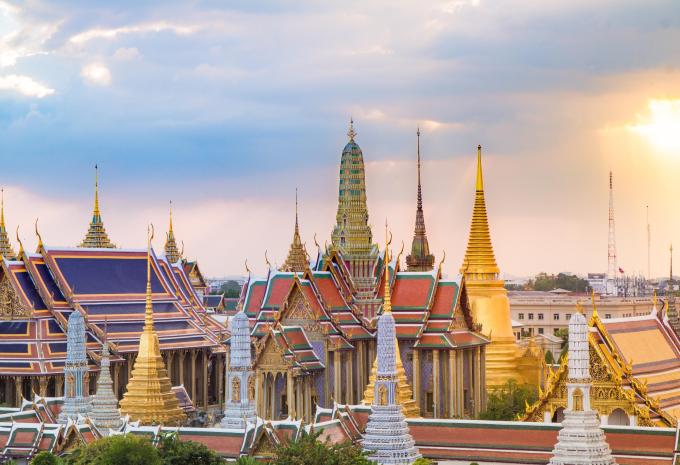 Wat-Pra-Kaeo Tempel, Bangkok