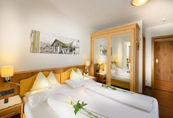 Exemple de chambre Chambre double Classic Balcon/terrasse/balcon français «Haus Schönruh»