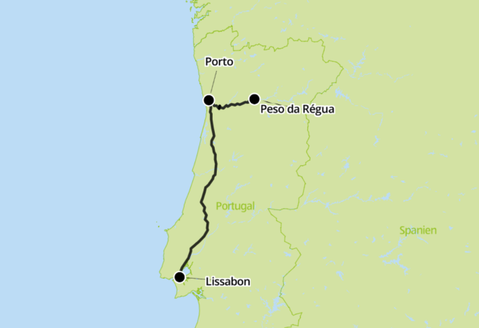 Lisbona e Porto - Tour in treno