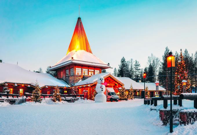 Weihnachtsdorf Rovaniemi