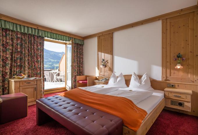 Esempio di camera: Camera quadrupla extra con balcone «vista della valle»