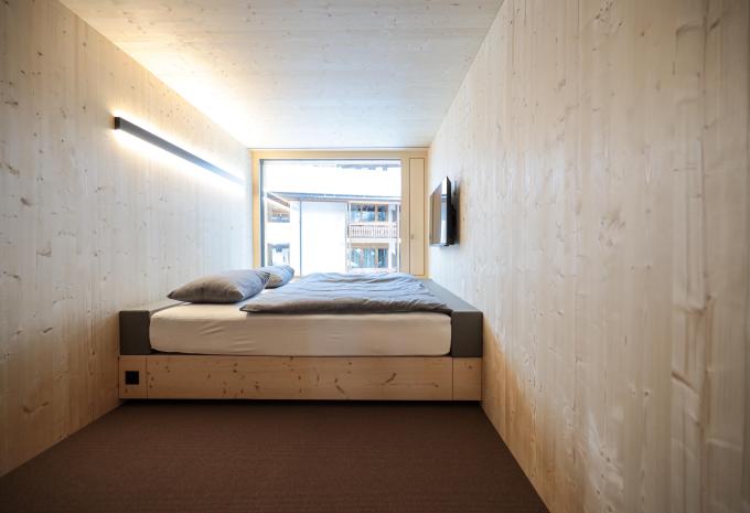 Zimmerbeispiel: Doppelzimmer Smart Cabin