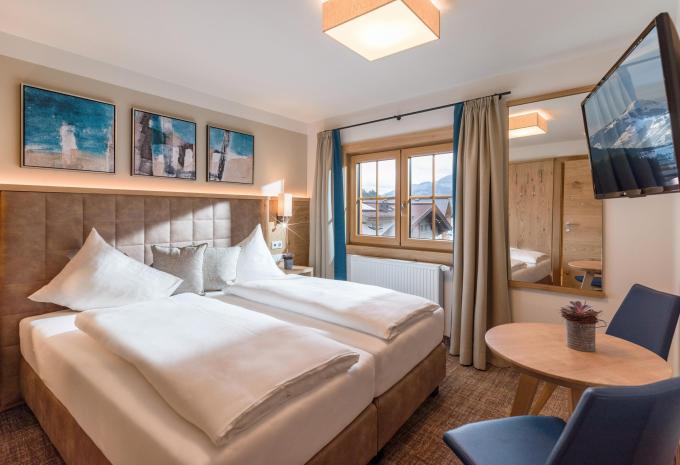 Zimmerbeispiel, Doppelzimmer Standard Berg Glück