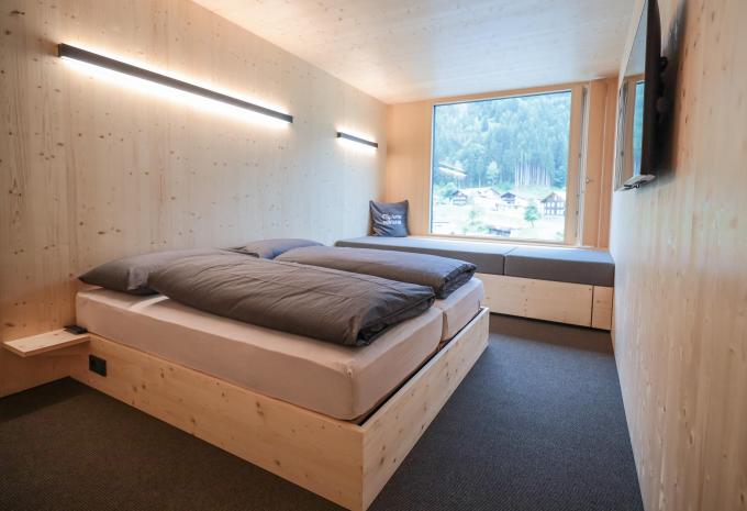 Zimmerbeispiel, Doppelzimmer Standard «XL Cabin»