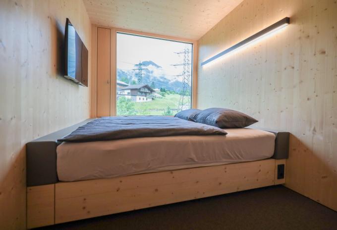 Zimmerbeispiel, Doppelzimmer Standard «Smart Cabin»