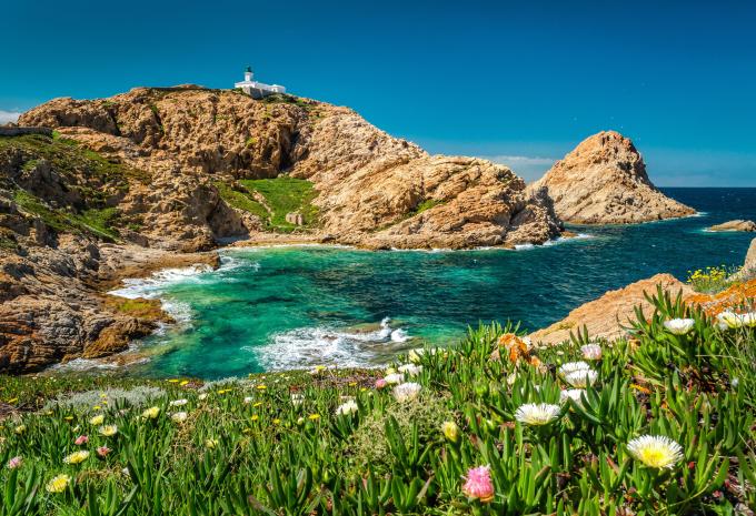 L´ile Rousse, Frankreich