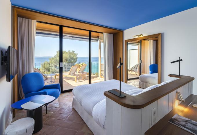 Zimmerbeispiel: Doppelzimmer Terasse Meerblick