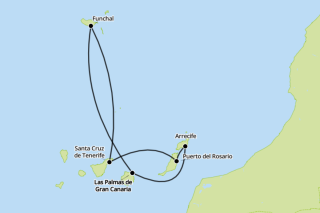 Route 02.01.27 - 23.01.27 & 06.02.27 - 13.03.27