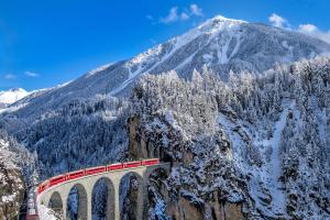 Magia invernale sul Glacier & Bernina Express - Tour in treno