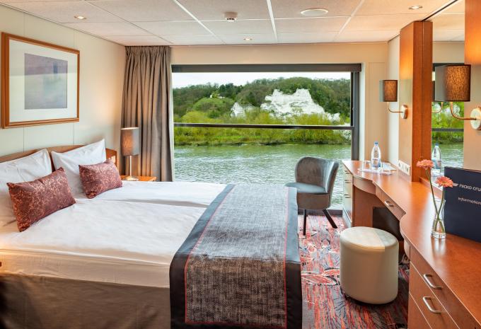 Kabinenbeispiel/Außenkabine/Oberdeck Deluxe/Seine Comtesse