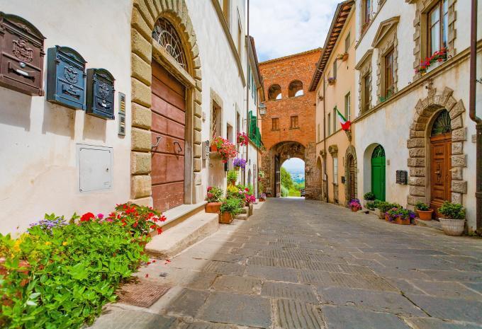 Attraverso il paesaggio da sogno della Toscana - Tour in bicicletta