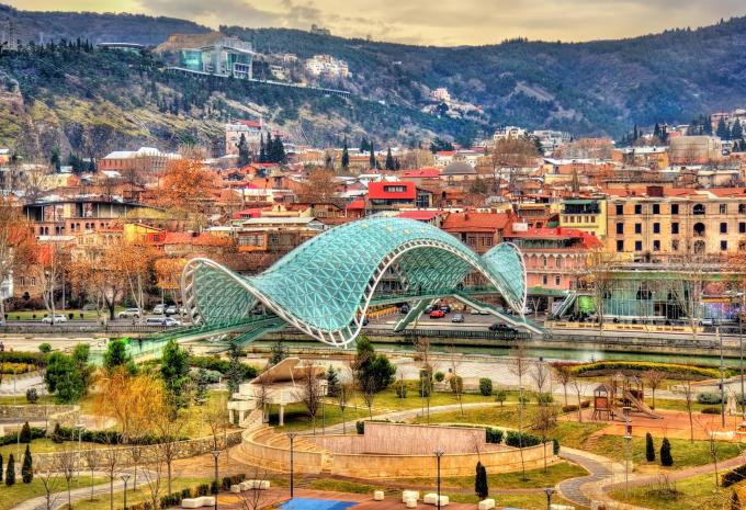 Tiflis - Friedensbrücke
