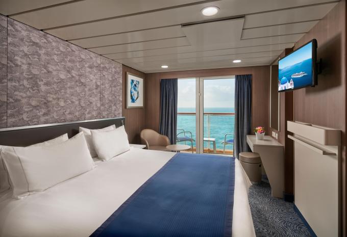 Kabinenbeispiel Balkonkabine, Norwegian Spirit