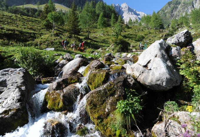Le triangle frontalier Autriche - Italie - Slovénie - Randonnée