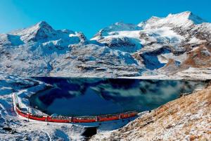 Winterträume im Bernina Express - Zugrundreise