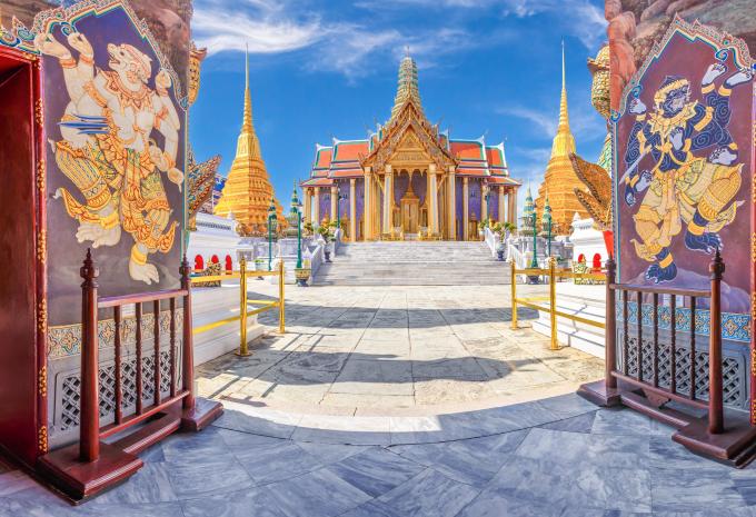 Wat Phra Kaew Tempel, Bangkok