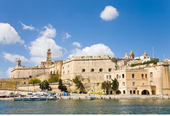 Festung am Hafen - Valletta