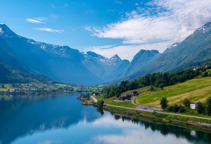 Innvikfjord, Norwegen