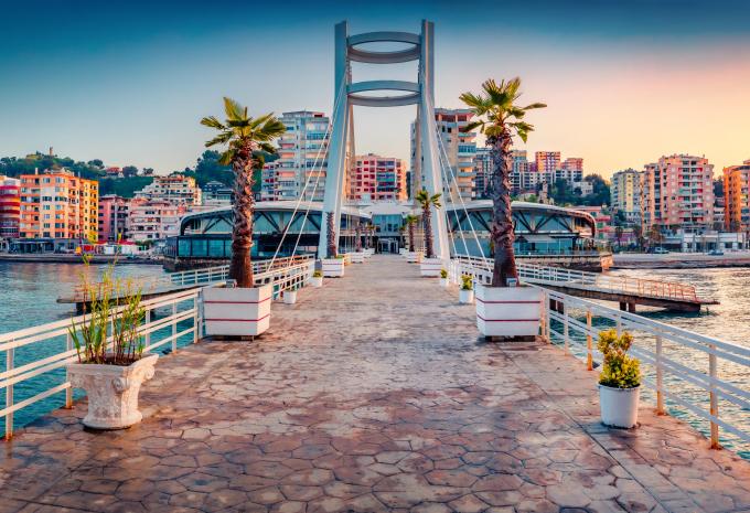 Hafen von Durrës
