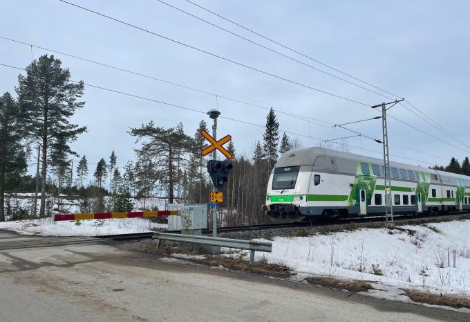 Train de Vaasa vers Helsinki